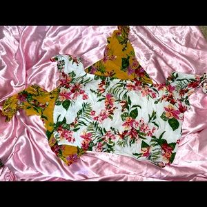 TWO Floral Summer Off-the-Shoulder Tops 🔥